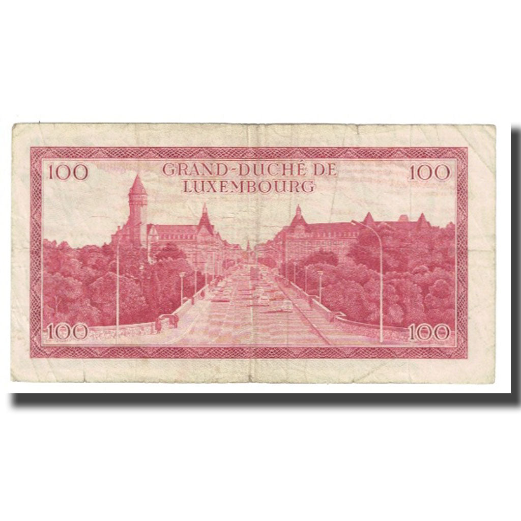 Billet, Luxembourg, 100 Francs, 1970, 1970-07-15, KM:56a, TB