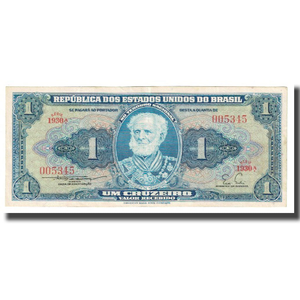 Banconote, Brasile, 1 Cruzeiro, KM:150b, BB