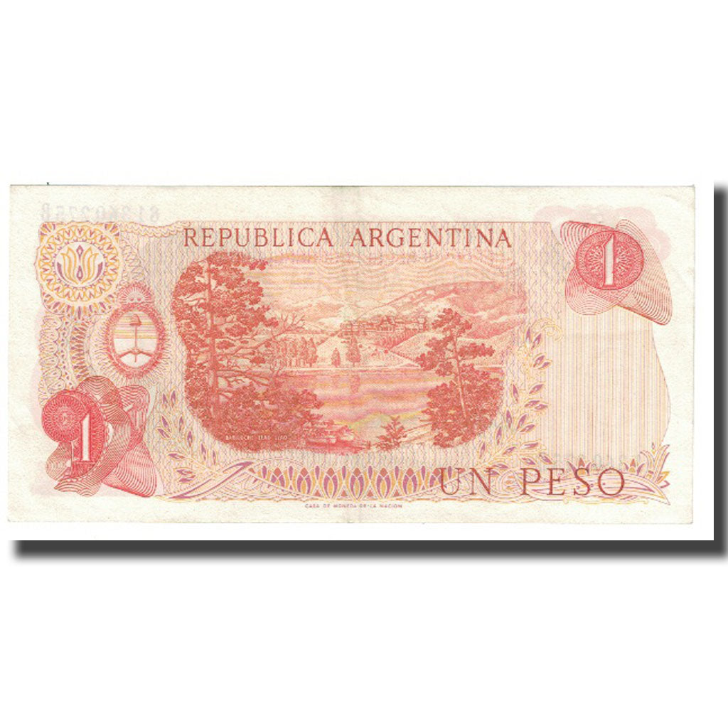 Biljet, Argentinië, 1 Peso, KM:287, TTB