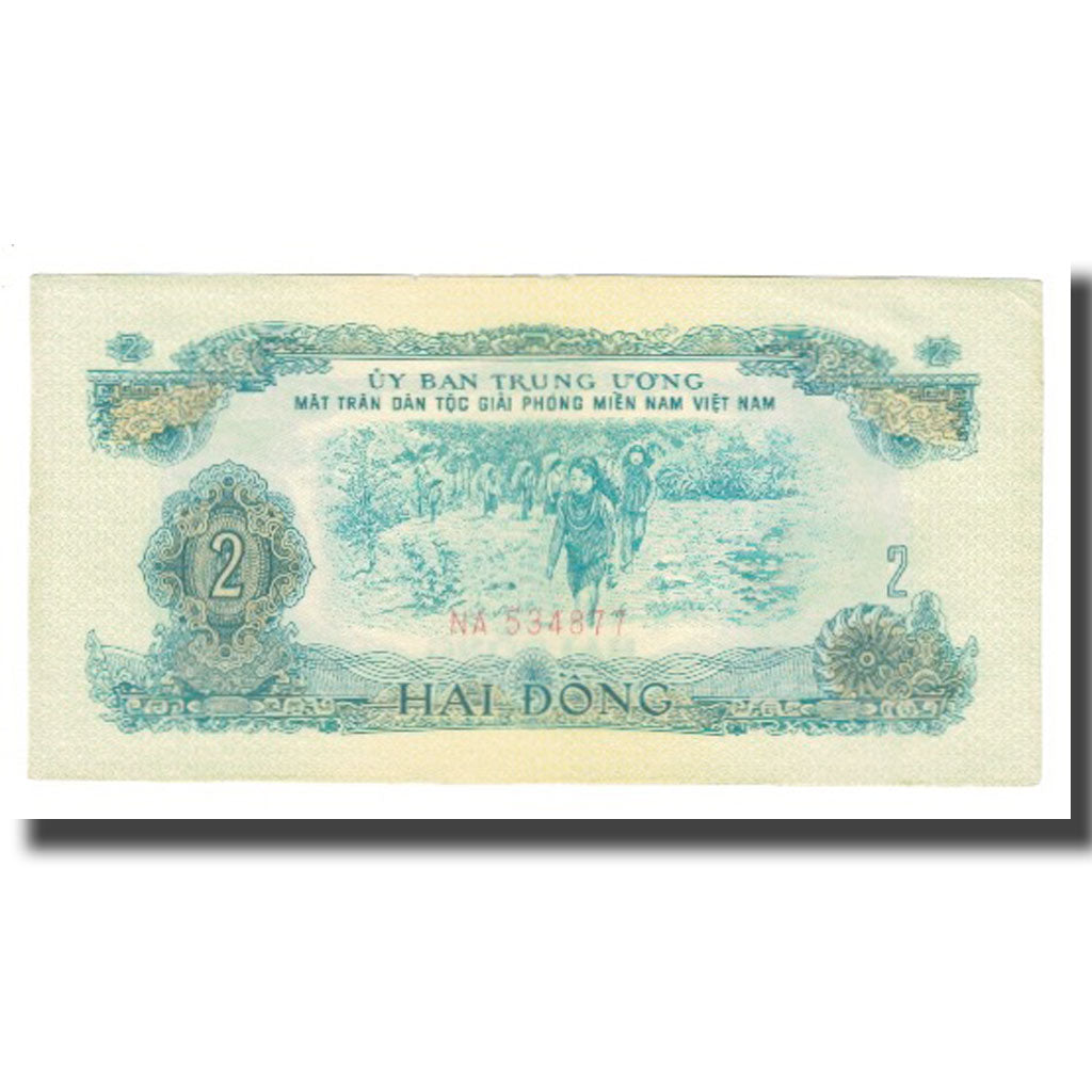 Banknote, South Viet Nam, 2 D<ox>ng, KM:R5, EF(40-45)