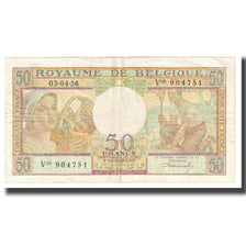 Banknote, Belgium, 50 Francs, 1956, 1956-04-03, KM:133a, EF(40-45)