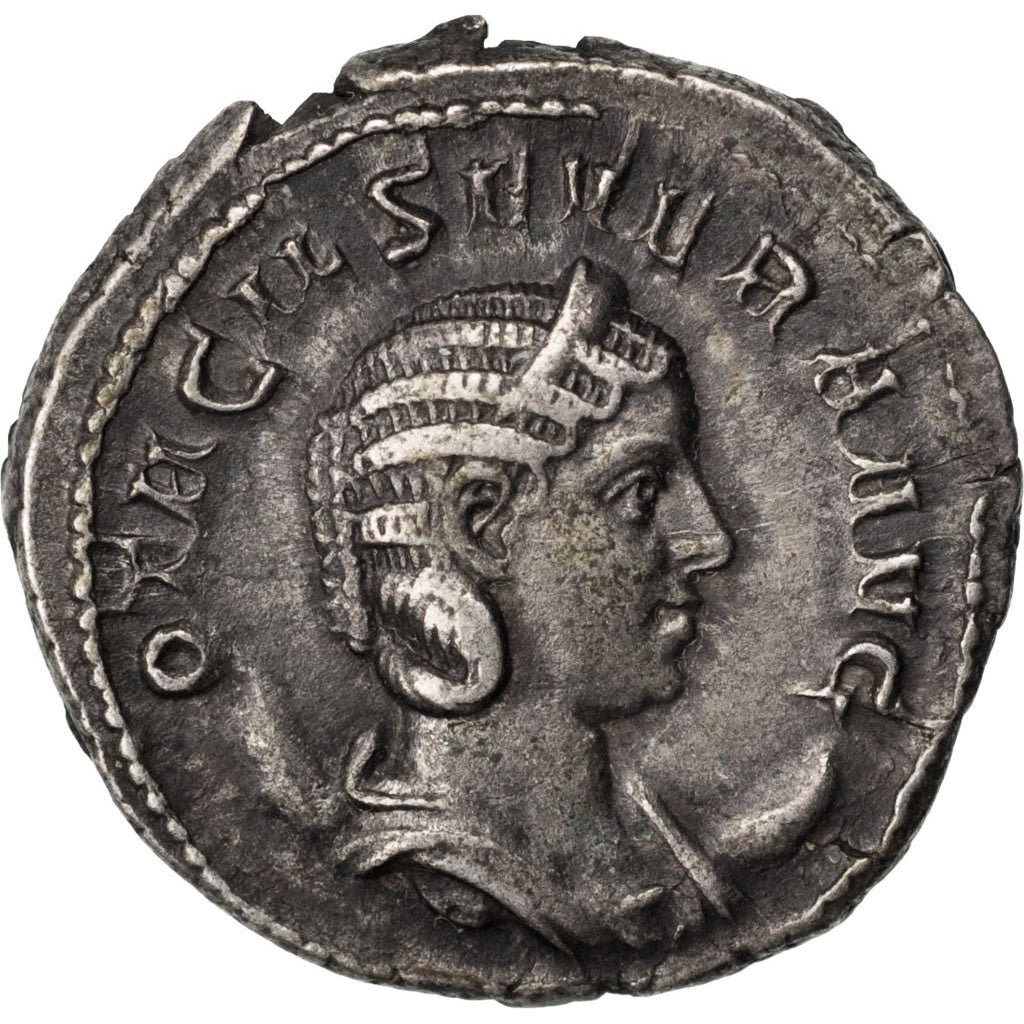 Otacilia Severa, Antoninianus, Roma, AU(55-58), Billon, Cohen #39, 3.70