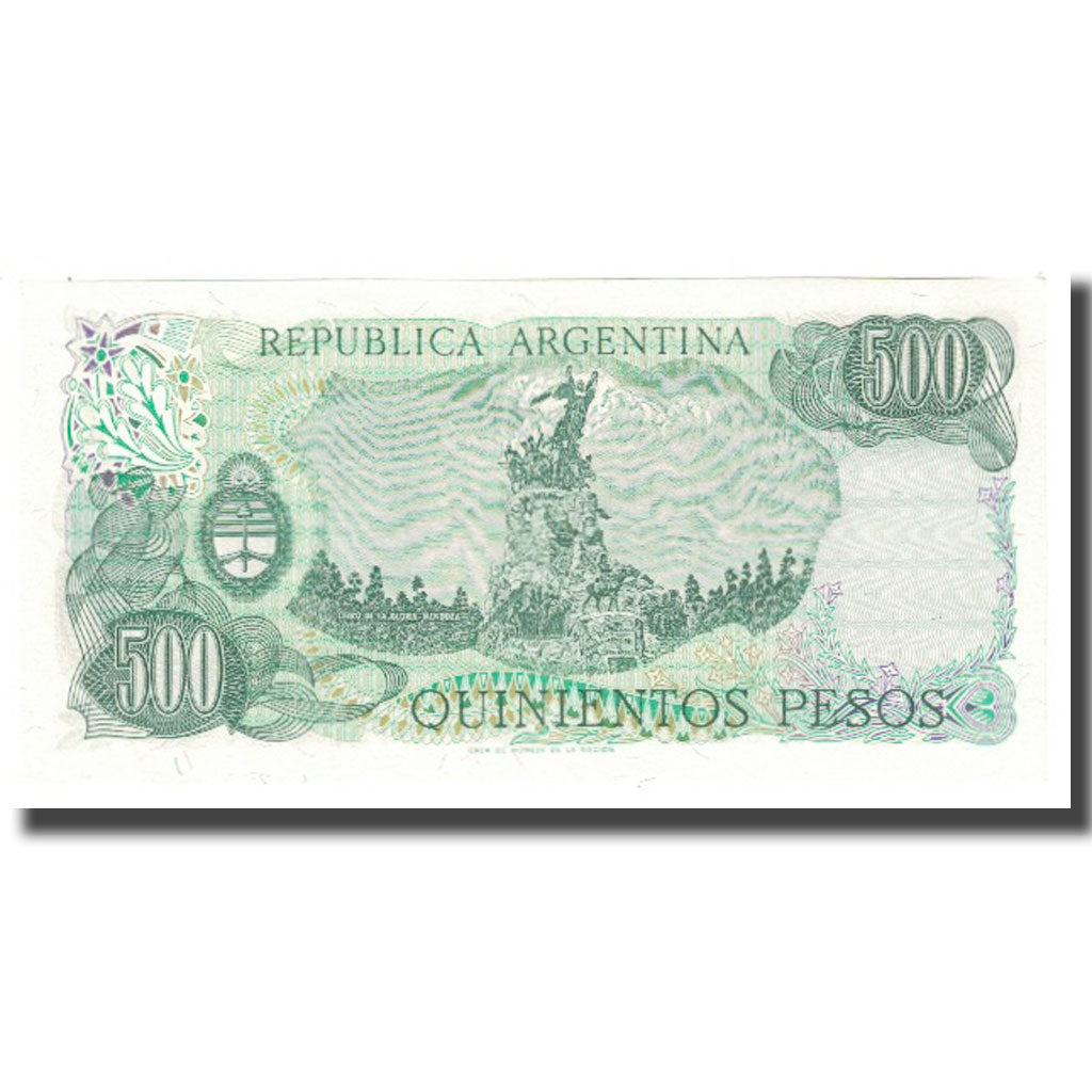 Nota, Argentina, 500 Pesos, KM:303a, UNC(65-70)