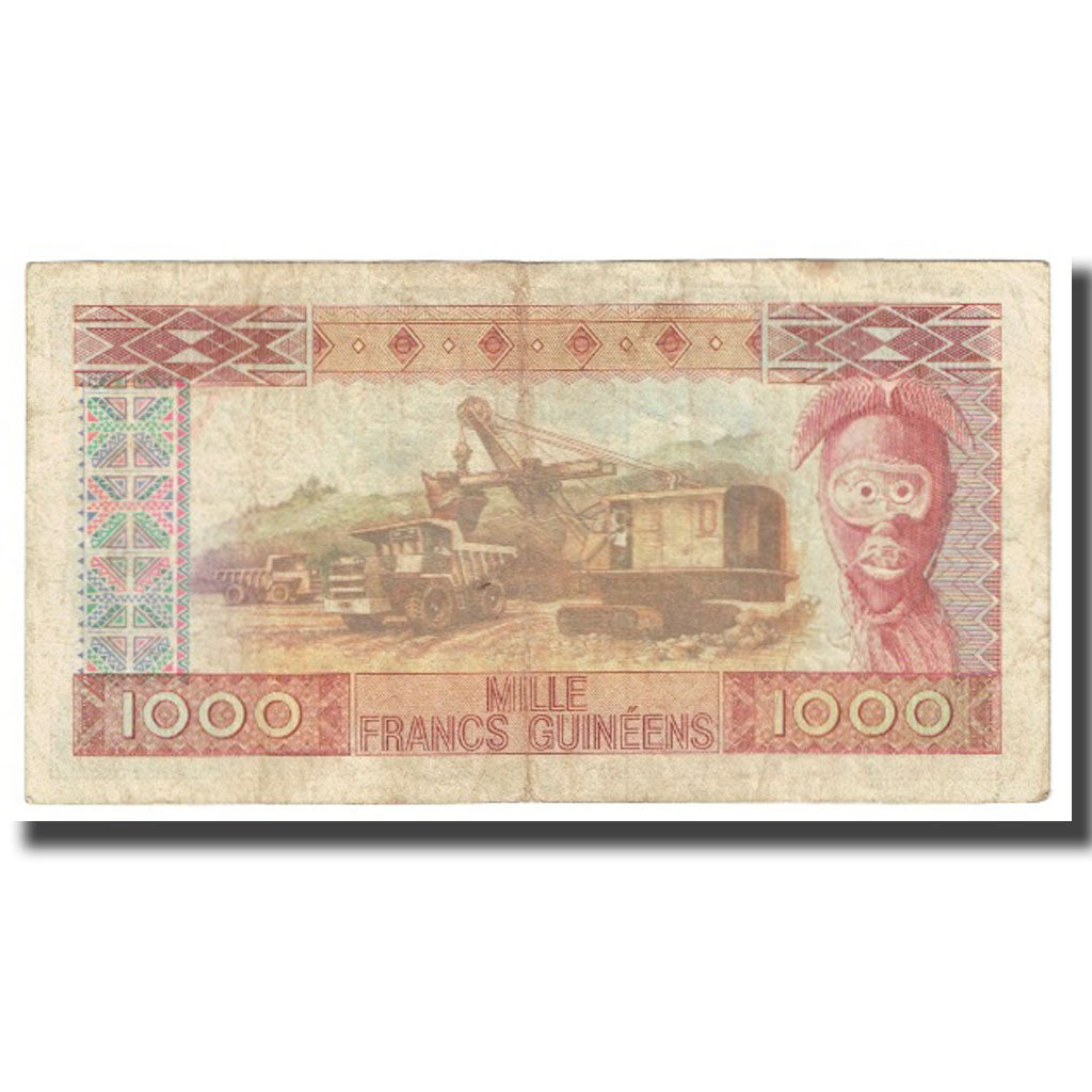 Banknote, Guinea, 1000 Francs, 1985, 1960-03-01, KM:32a, VF(20-25)