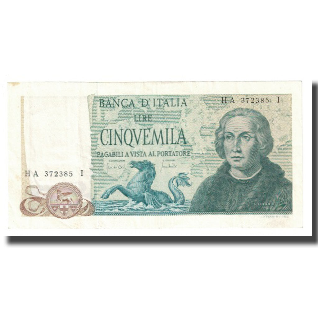 Banknote, Italy, 5000 Lire, 1971, 1971-05-20, KM:102a, EF(40-45)