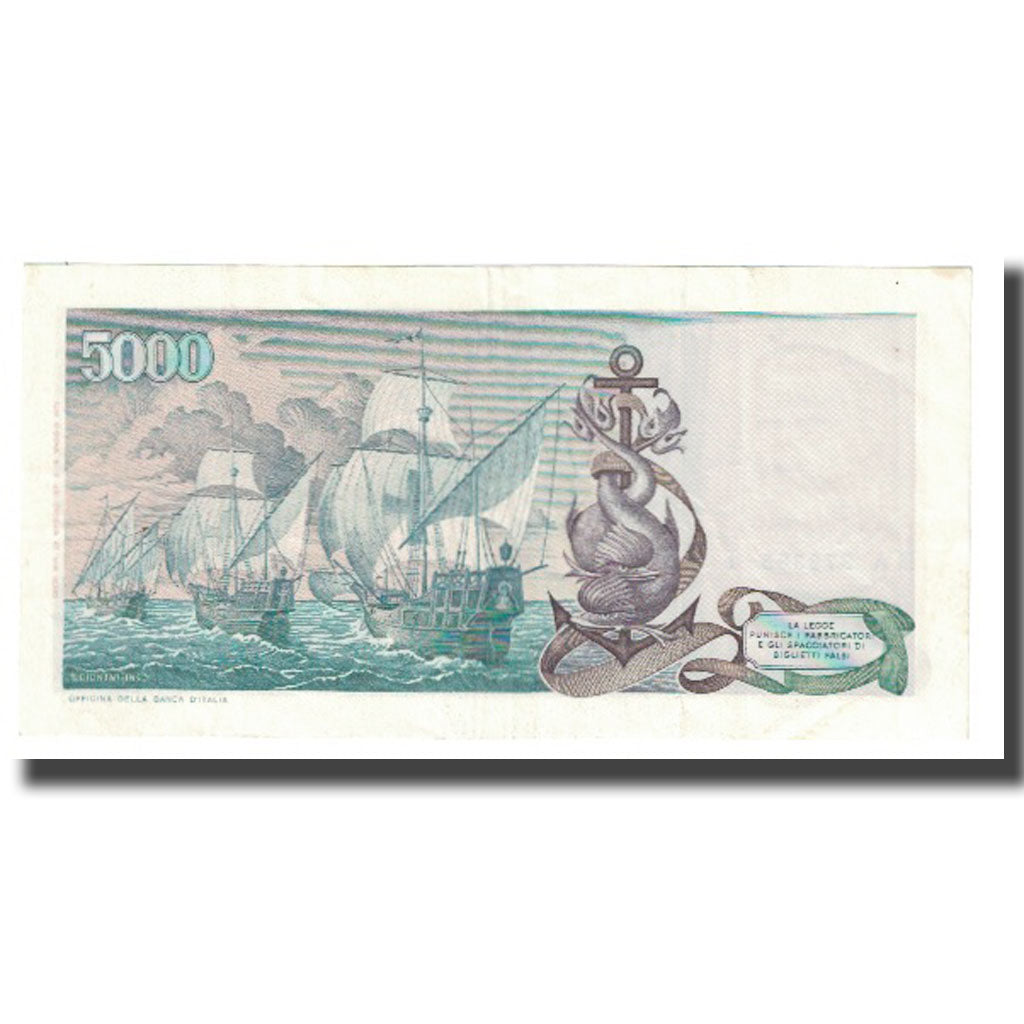 Banknote, Italy, 5000 Lire, 1971, 1971-05-20, KM:102a, EF(40-45)