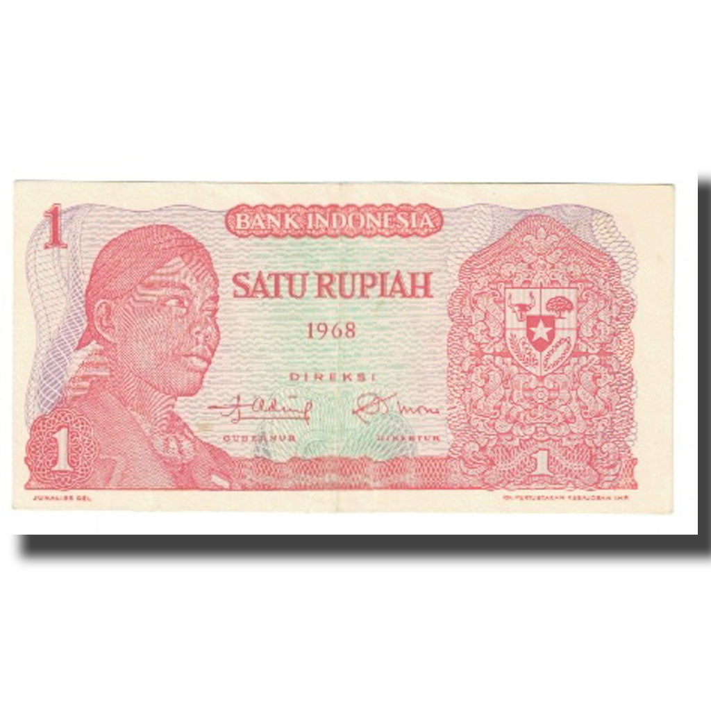 Geldschein, Indonesien, 1 Rupiah, 1968, KM:102a, SS