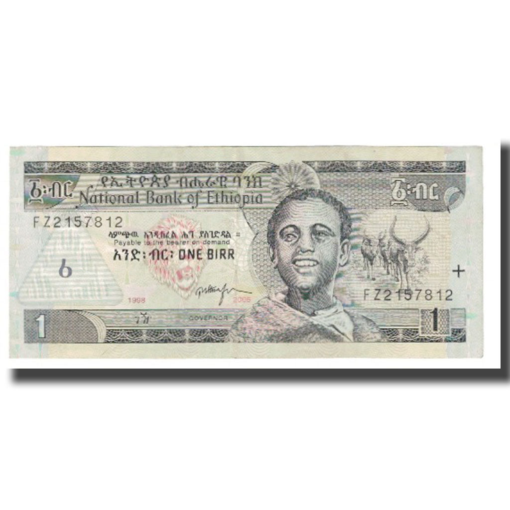 Banknot, Etiopia, 1 Birr, 2006, KM:46a, EF(40-45)