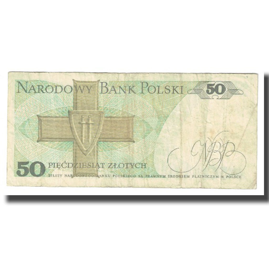 Banconote, Polonia, 50 Zlotych, 1988, 1982-06-01, KM:142a, MB