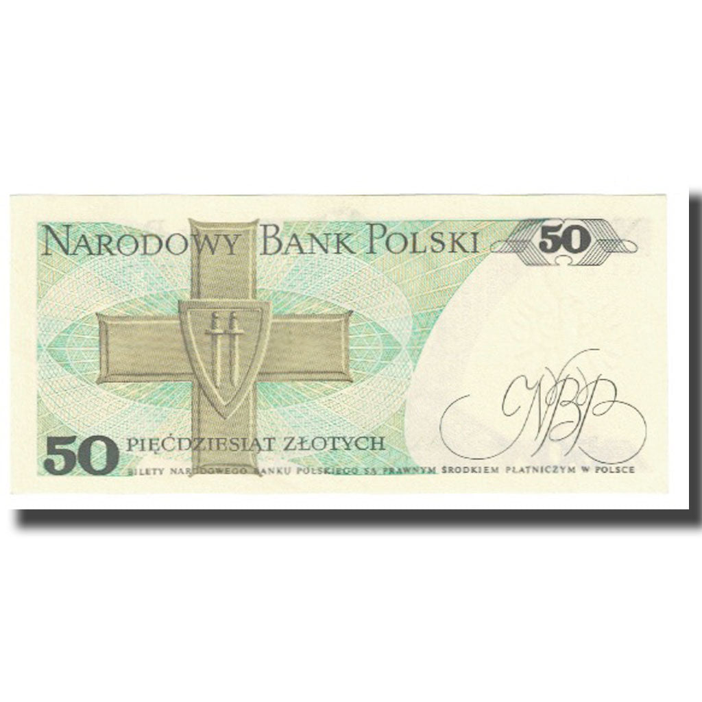 Banknote, Poland, 50 Zlotych, 1988, 1982-06-01, KM:142a, UNC(65-70)