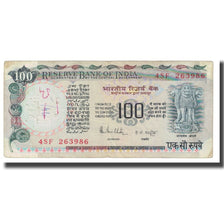 Geldschein, India, 100 Rupees, KM:86a, S