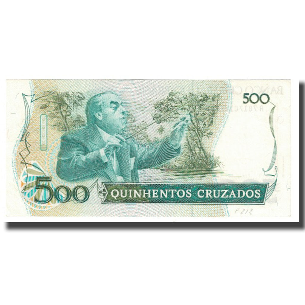 Banconote, Brasile, 500 Cruzados, KM:212c, SPL