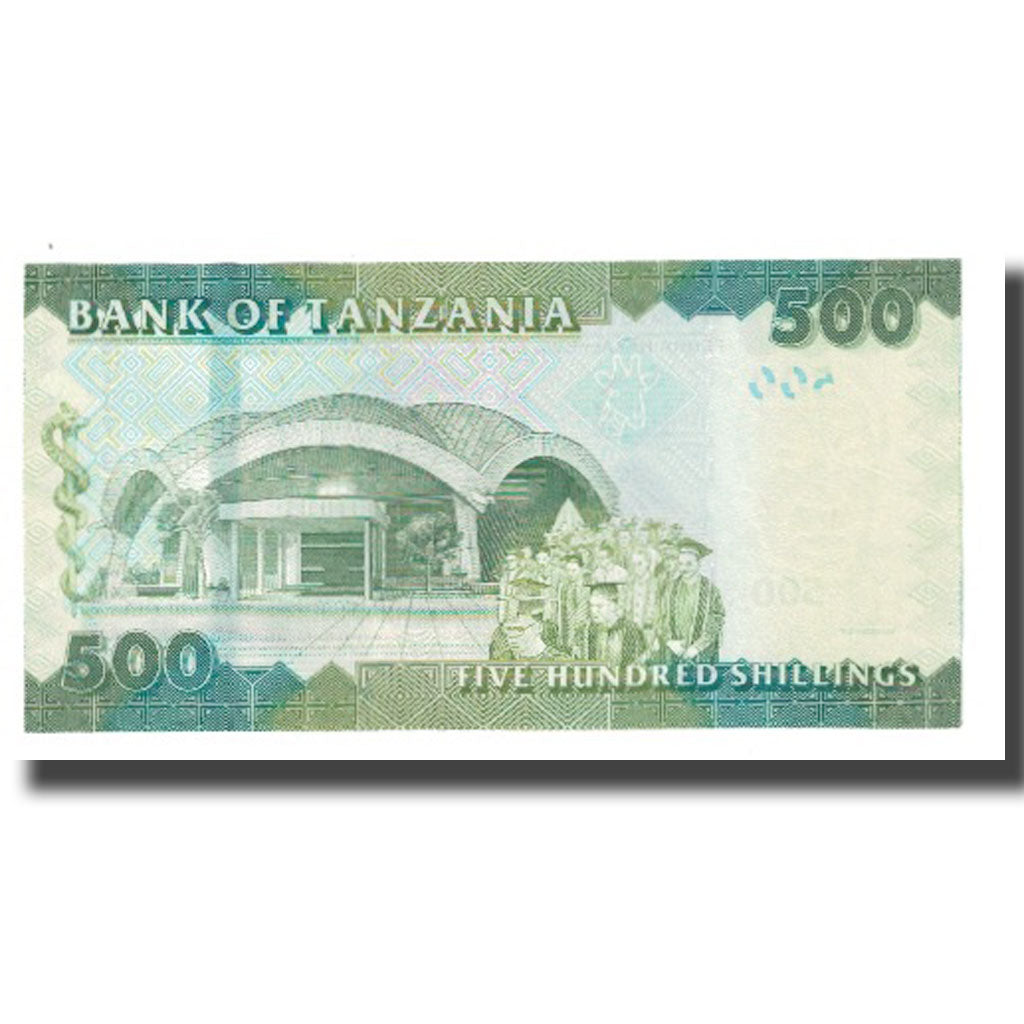 Banknote, Tanzania, 500 Shilingi, KM:40, UNC(65-70)