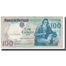Geldschein, Portugal, 100 Escudos, 1985, 1985-06-04, KM:178a, S