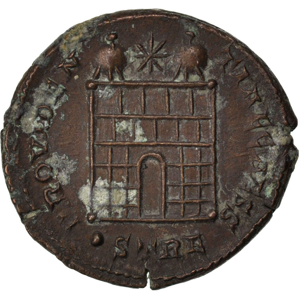 Constantius II, Nummus, Trier, SPL-, Rame, Cohen:169