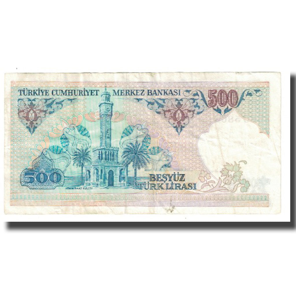 Banknote, Turkey, 500 Lira, 1970, 1970-10-14, KM:195, EF(40-45)