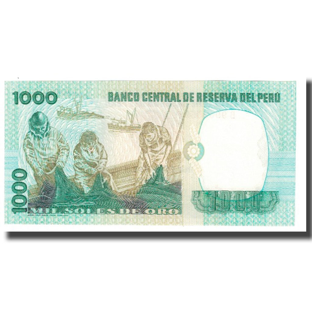 Banknote, Peru, 1000 Soles De Oro, 1981, 1981-11-05, KM:122a, UNC(63)