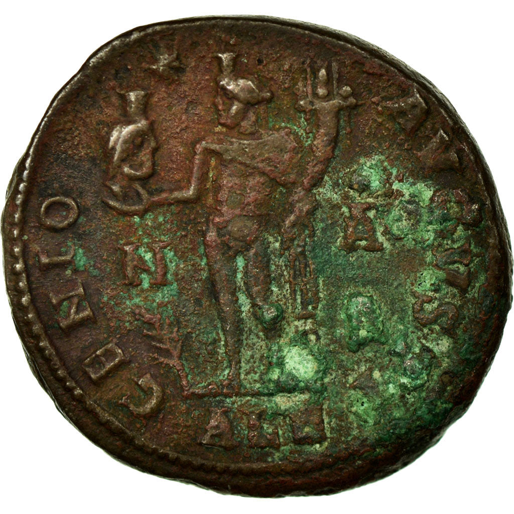 Coin, Constantine I, Nummus, Alexandria, AU(50-53), Copper, Cohen:172
