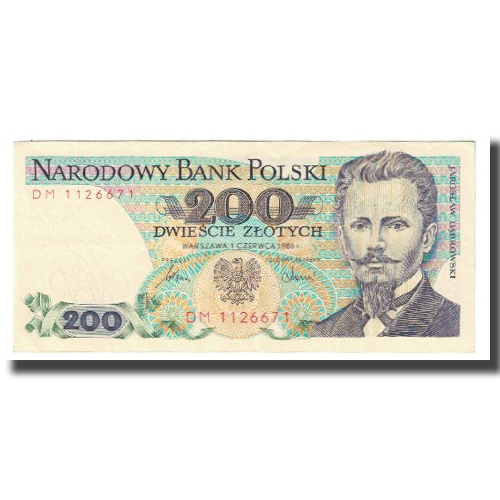 Billet, Pologne, 200 Zlotych, 1986, 1986-06-01, KM:144c, SUP