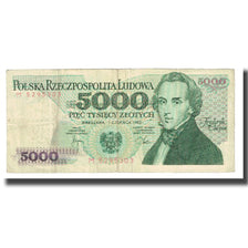 Banknote, Poland, 5000 Zlotych, 1982, 1982-06-01, KM:150a, EF(40-45)