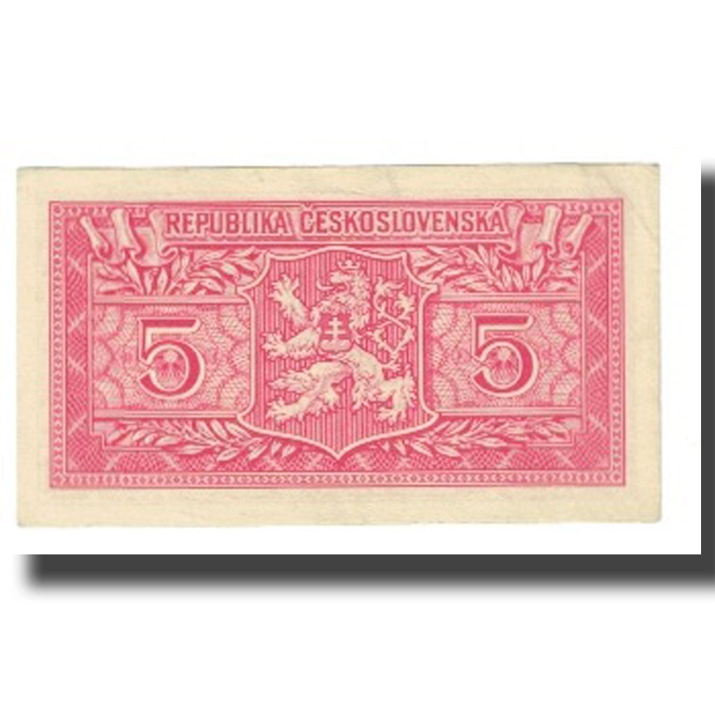 Banknote, Czechoslovakia, 5 Korun, 1949, 1949-01-25, KM:59a, AU(55-58)