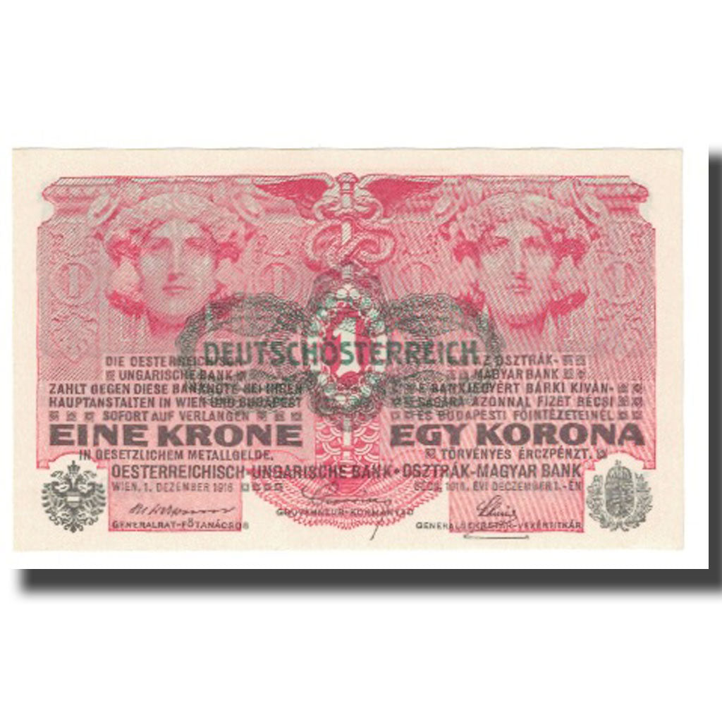 Banknot, Austria, 1 Krone, 1916, 1916-12-01, KM:20, UNC(65-70)