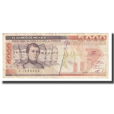 Biljet, Mexico, 5000 Pesos, 1985, 1985-07-19, KM:88b, TB