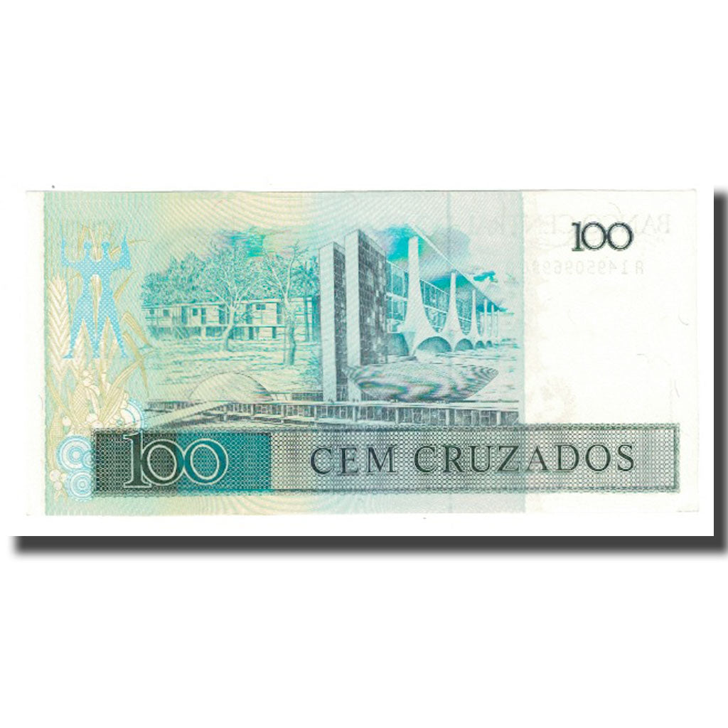 Banconote, Brasile, 100 Cruzados, KM:211a, SPL