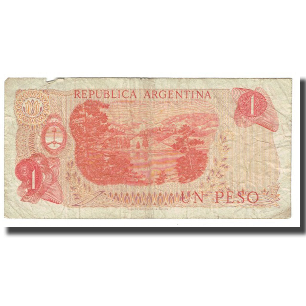 Biljet, Argentinië, 1 Peso, KM:287, TB