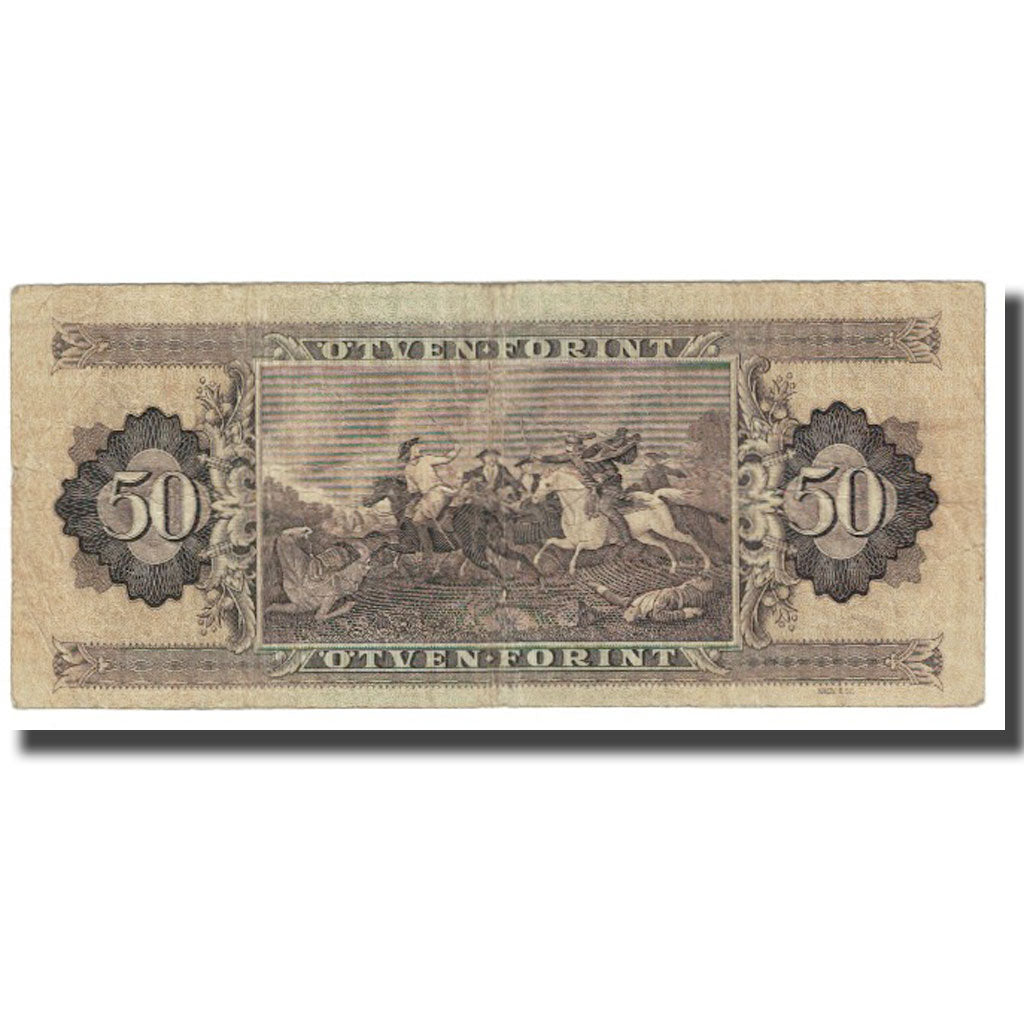 Banknote, Hungary, 50 Forint, 1965, 1965-09-03, KM:170c, VF(20-25)