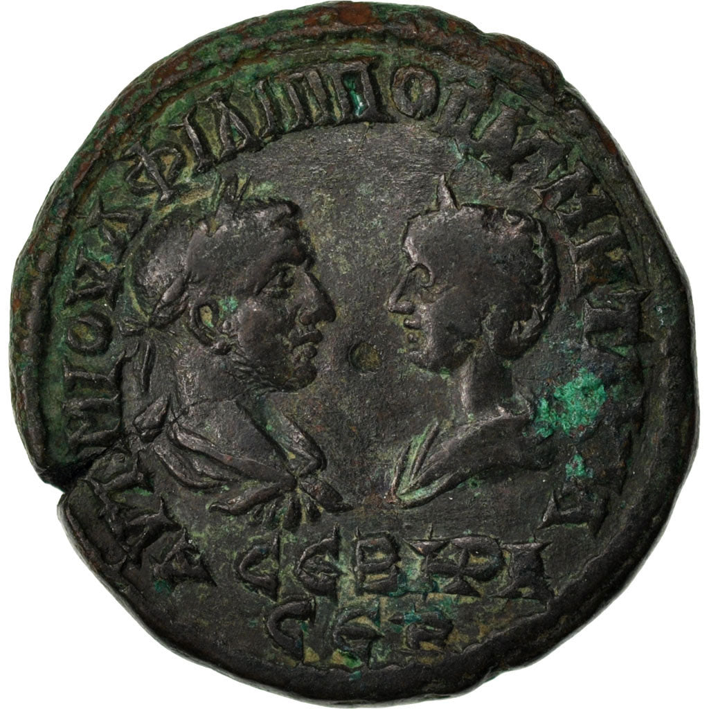 Otacilia Severa, Tetrassaria, Mesembria, AU(50-53), Copper, 9.30