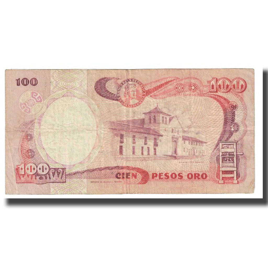 Banknote, Colombia, 100 Pesos Oro, 1984, 1984-10-12, KM:426A, EF(40-45)