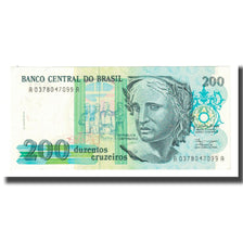 Banknote, Brazil, 200 Cruzados Novos, KM:221a, UNC(65-70)