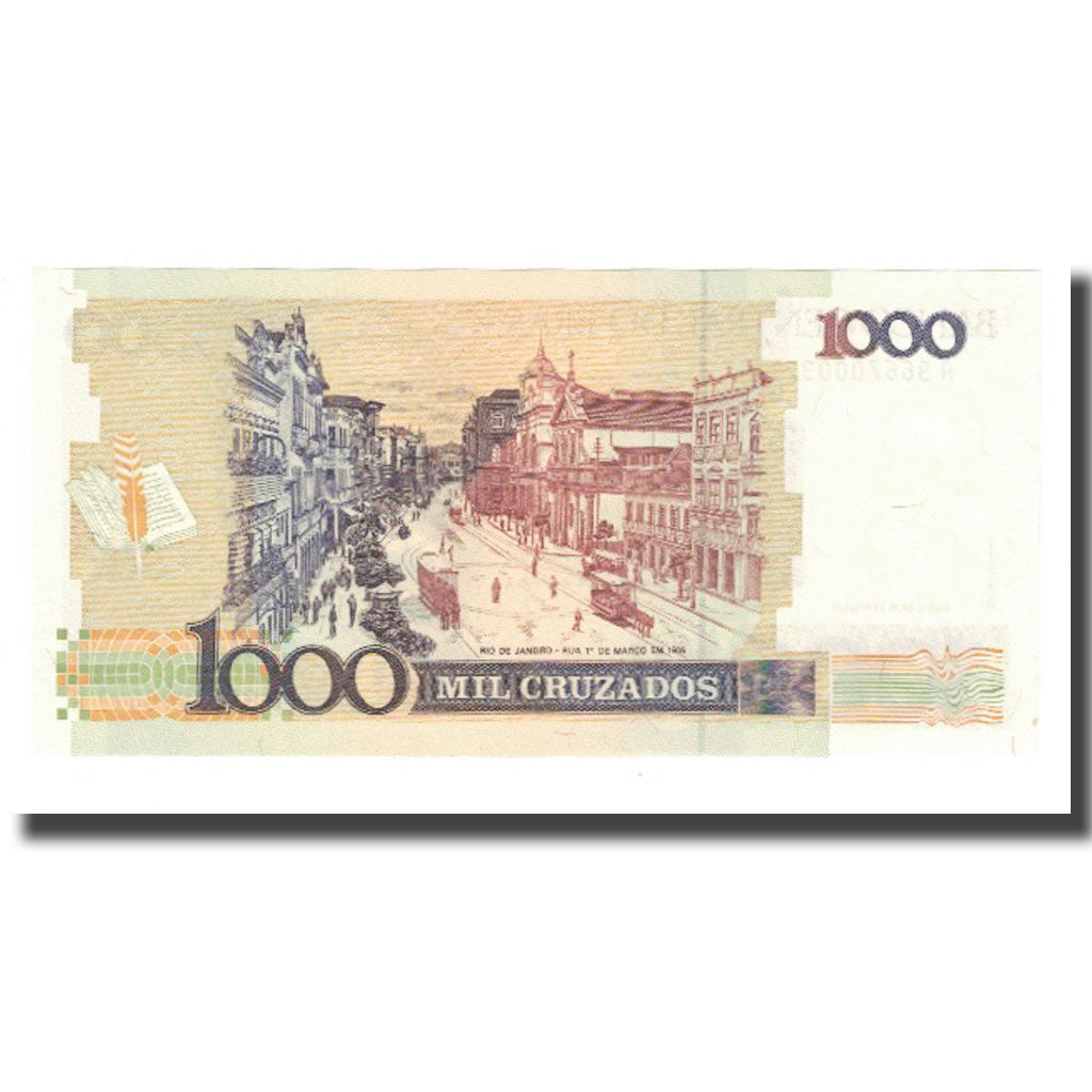 Banknote, Brazil, 1000 Cruzeiros, KM:231a, UNC(63)