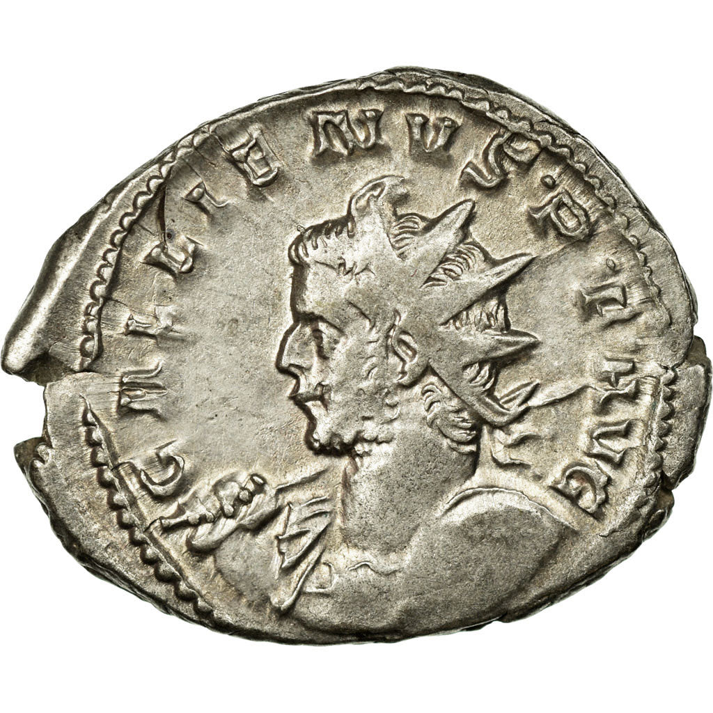 Coin, Gallienus, Antoninianus, Trier, AU(50-53), Billon, Cohen:310