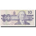 Nota, Canadá, 10 Dollars, 1989, KM:96a, EF(40-45)