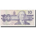 Nota, Canadá, 10 Dollars, 1989, KM:96a, EF(40-45)