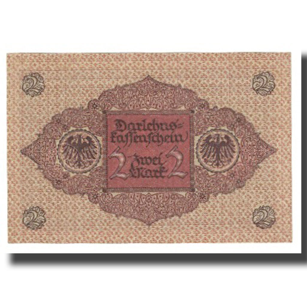 Biljet, Duitsland, 2 Mark, 1920, KM:60, SPL