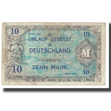 Banknot, Niemcy, 10 Mark, 1944, KM:194a, VF(20-25)
