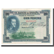 Banknote, Spain, 100 Pesetas, 1925, 1925-07-01, KM:69c, EF(40-45)