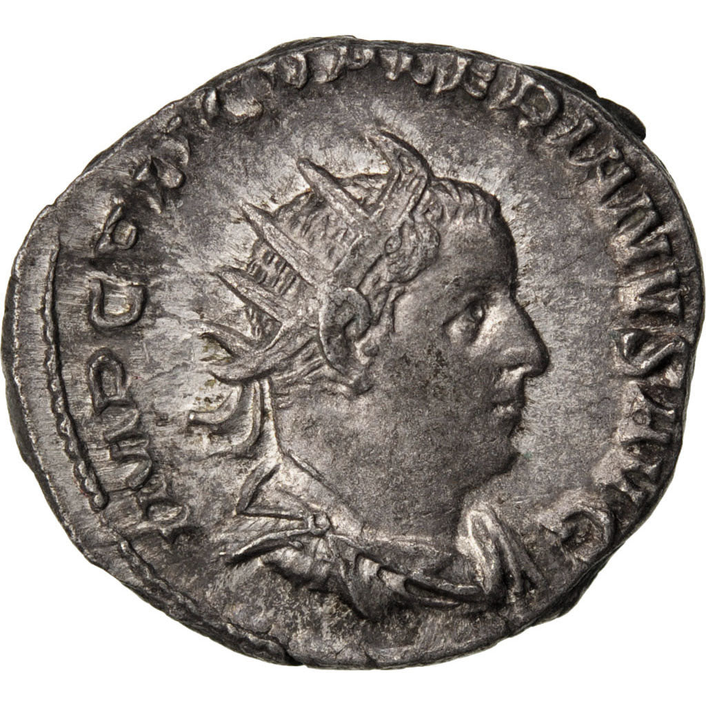 Valerian II, Antoninianus, Roma, AU(50-53), Billon, Cohen #25, 3.60
