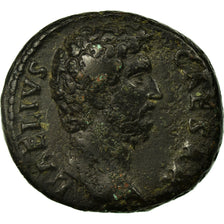 Münze, Aelius, As, Roma, SS, Kupfer, Cohen:33