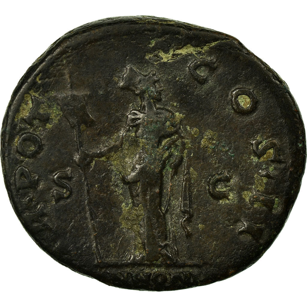 Münze, Aelius, As, Roma, SS, Kupfer, Cohen:33