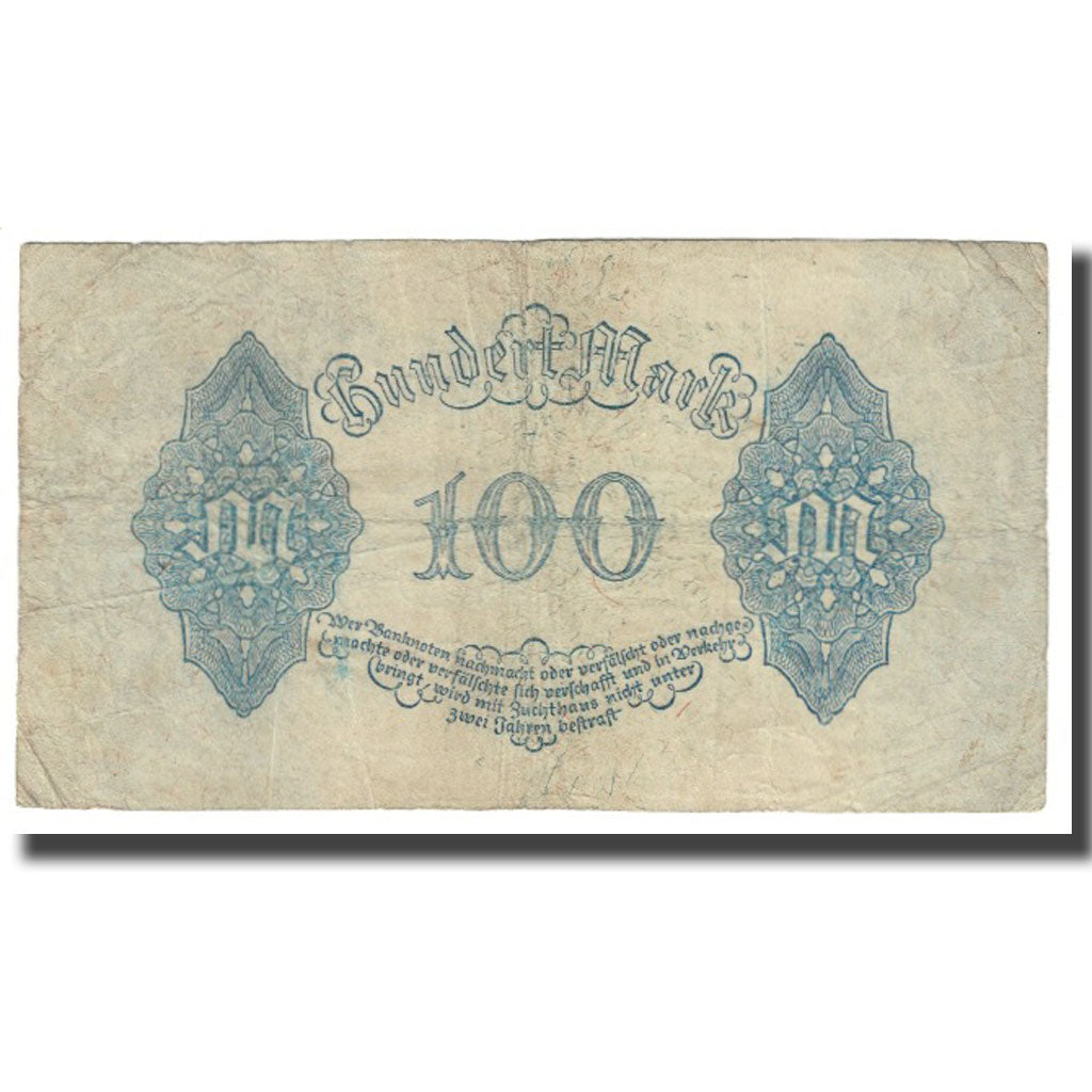 Banknote, Germany, 100 Mark, 1922, 1922-08-04, KM:75, EF(40-45)