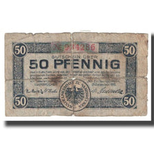 Billet, Allemagne, 50 Pfennig, 1916, TB