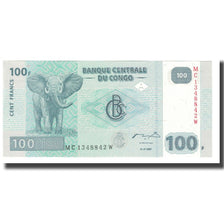 Biljet, Democratische Republiek Congo, 100 Francs, 2007, 2007-07-31, KM:92a