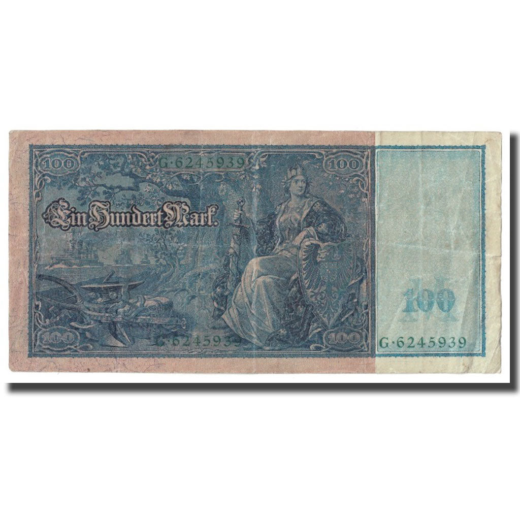 Banknote, Germany, 100 Mark, 1910, 1910-04-21, KM:43, EF(40-45)