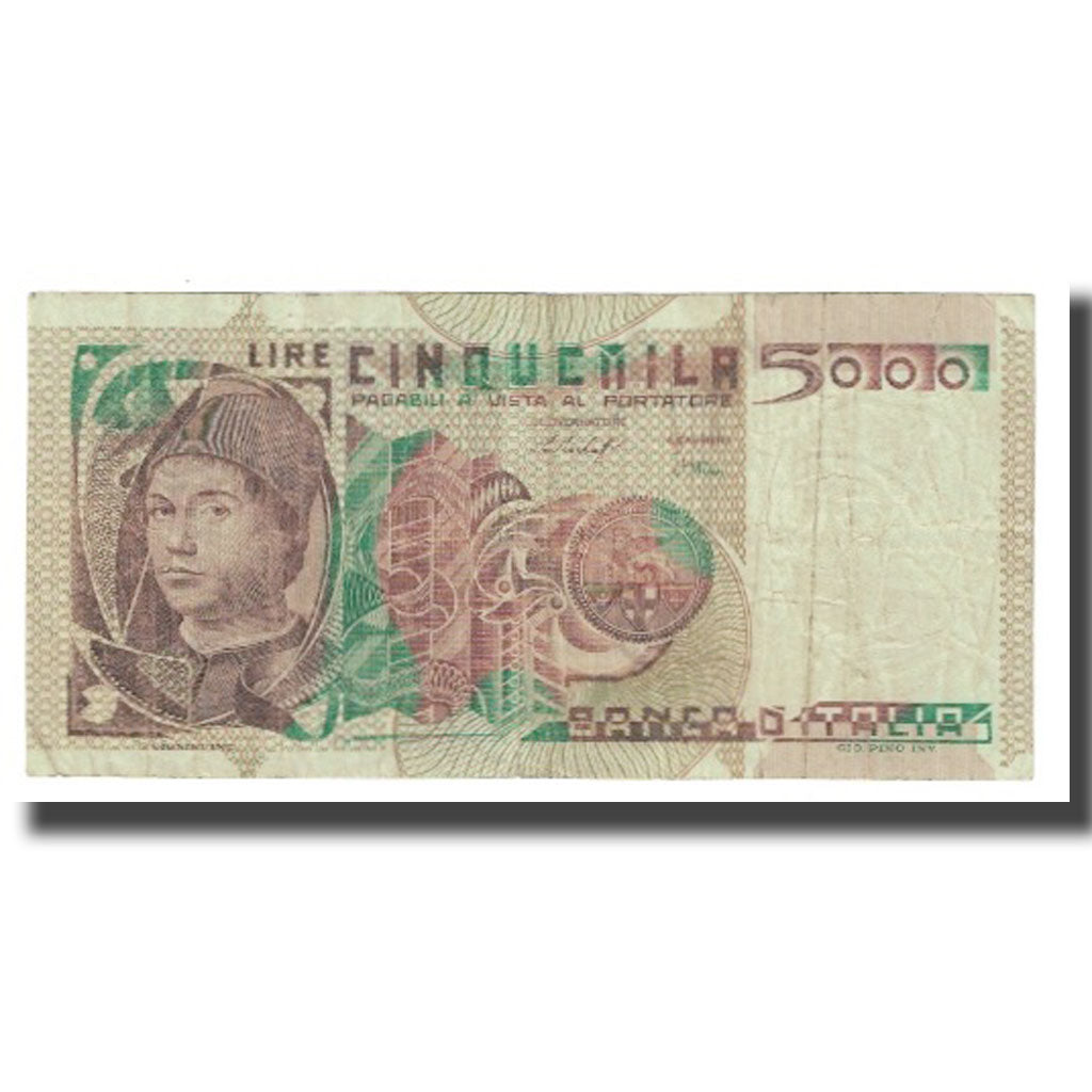 Banknote, Italy, 5000 Lire, 1979, 1979-03-09, KM:105a, VF(20-25)