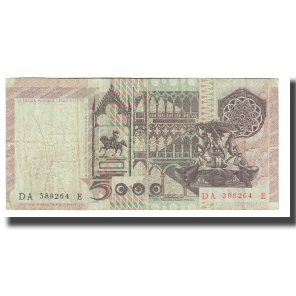 Banknote, Italy, 5000 Lire, 1979, 1979-03-09, KM:105a, VF(20-25)