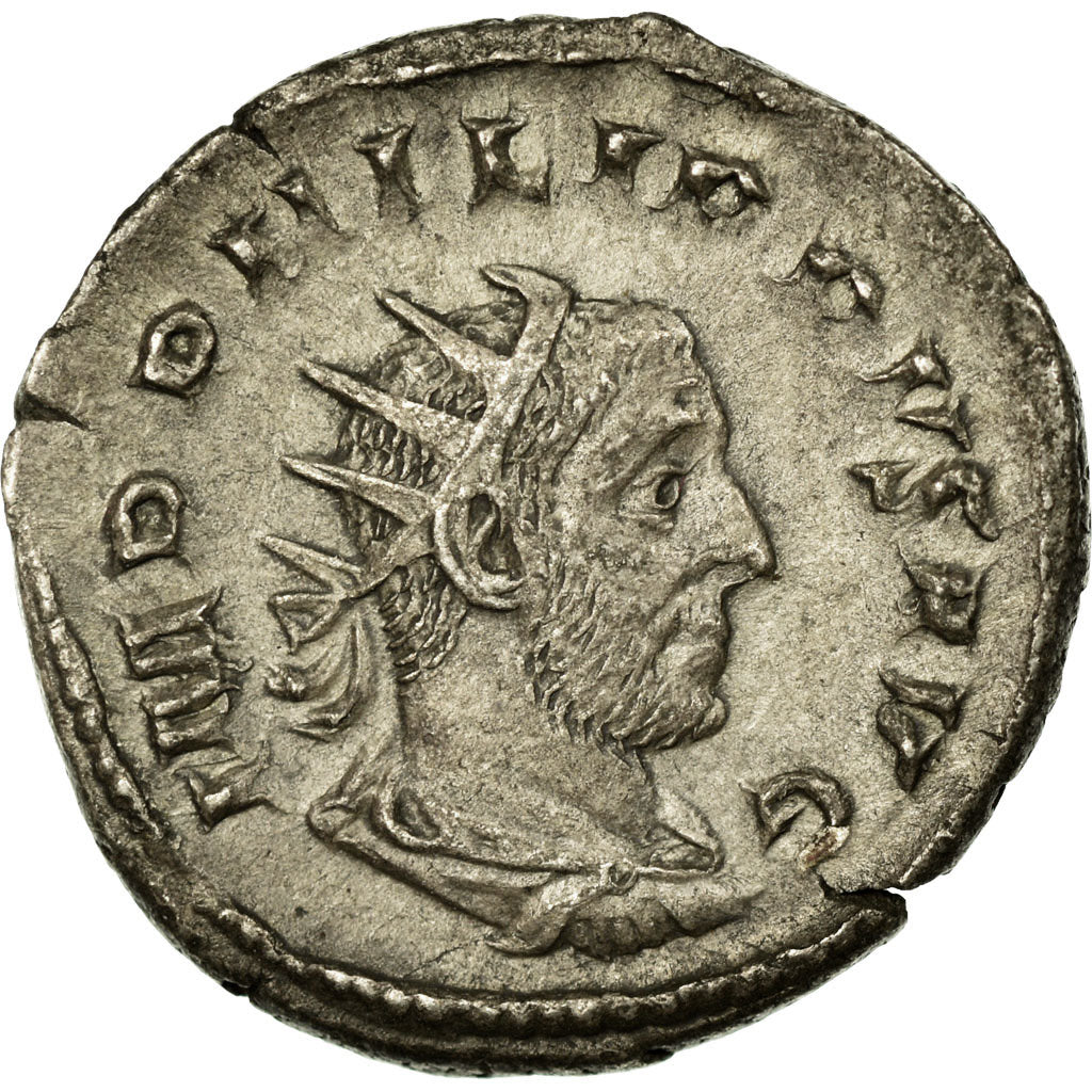 Coin, Philip I, Antoninianus, Roma, AU(55-58), Billon, Cohen:137